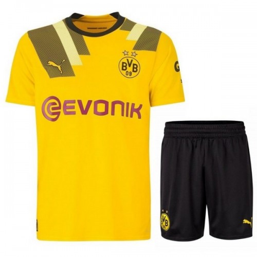Günstige Fußballtrikots Borussia Dortmund Kinder 3rd trikot 2022-23 Kurzarm Günstige Fußballtrikots Borussia Dortmund Kinder 3rd trikot 2022-23 Kurzarm